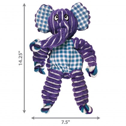 KONG Floppy Knots Elephant - Medium/Large
