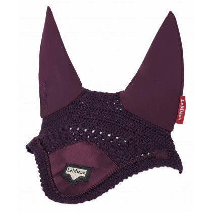 LeMieux Loire Satin Fly Hood Fig