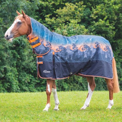 Shires Highlander Original 200 Combo Turnout Rug Winter Sunset