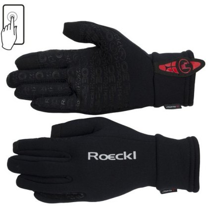 Roeckl Weldon Touch Screen Black Polartec Gloves