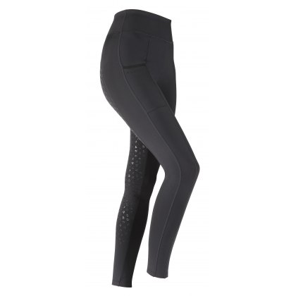 Shires Aubrion Hudson Riding Tights Black