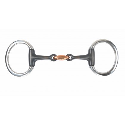 Shires Sweet Iron Lozenge Flat Ring Eggbutt Bit 5307