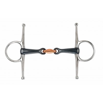 Shires Sweet Iron Full Cheek Snaffle with Lozenge Bit 5302