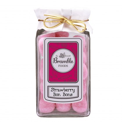 Bramble Strawberry Bon Bons Gift Jar