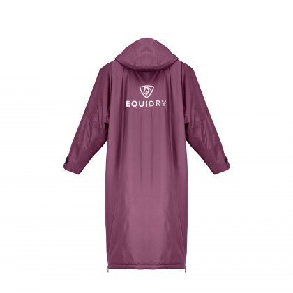 Equidry All Rounder Jacket with Fleece Hood Jnr Valerian/Grey