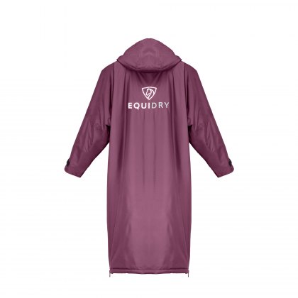 Equidry All Rounder Jacket with Fleece Hood Junior Valerian/Grey