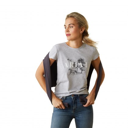 Ariat Ladies Toile Scene Tee  