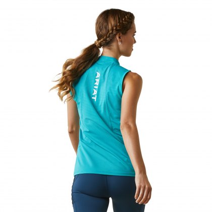 Ariat Ladies Hailey 1/4 Zip Baselayer Veridian Green  
