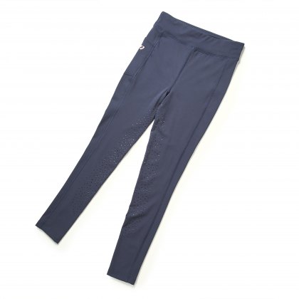 Aubrion Non Stop Riding Tights Junior Navy