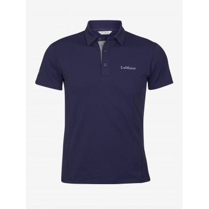 LeMieux Junior Pro Polo Shirt Navy