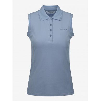 LeMieux Sleeveless Polo Shirt Denim