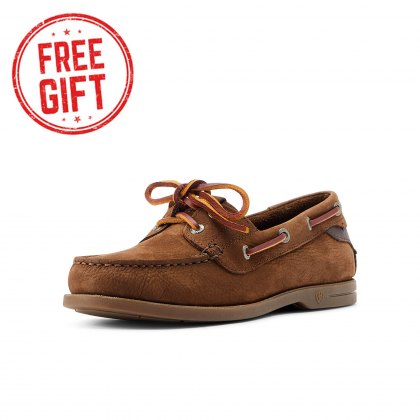 Ariat Womens Antigua Boat Shoe 