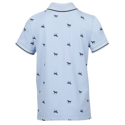 Dublin Elyse Junior Short Sleeve Polo Bluebell
