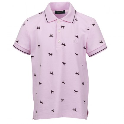 Dublin Elyse Junior Short Sleeve Polo Orchid Pink