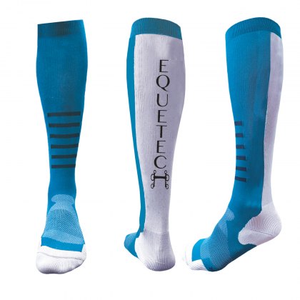 Equetech Performance Socks 2 Pk Peacock