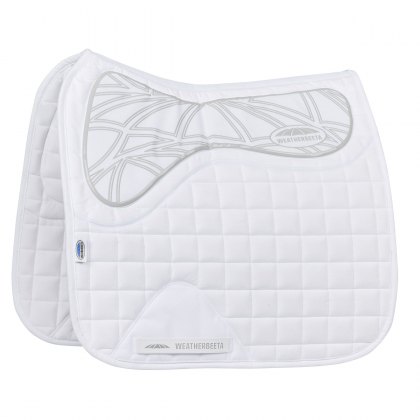 Weatherbeeta Ultra Grip Dressage Saddle Pad White