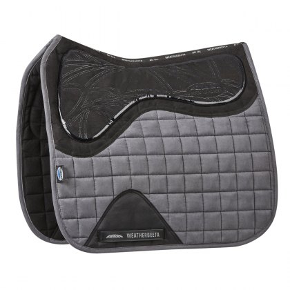 Weatherbeeta Ultra Grip Dressage Saddle Pad Grey