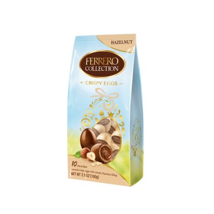 Ferrero Rocher Eggs Hazelnut  Crispy Eggs