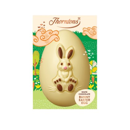 Thorntons White Chocolate Bunny Egg