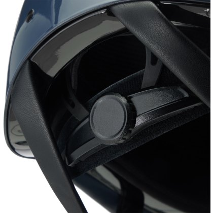 Charles Owen Kylo Riding Hat Navy Matt/Pewter 