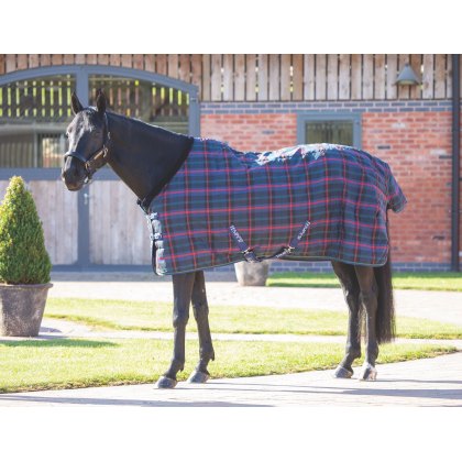 Tempest Plus 100 Stable Rug Green Check