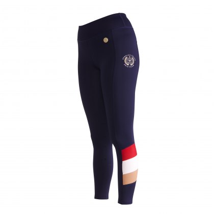 Aubrion Team Shield Riding Tights Navy 