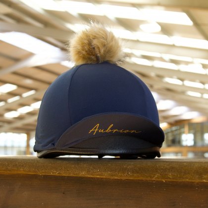 Aubrion Team Hat Cover Navy