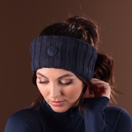 Aubrion Team Headband Navy 