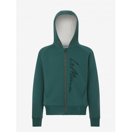 LeMieux Young Rider Sherpa Lined Hoodie Evergreen