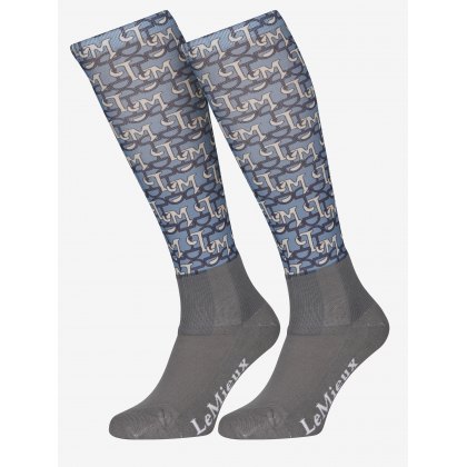 LeMieux Footsie Socks Blue