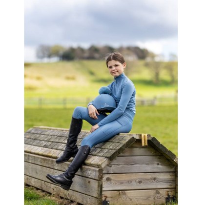 LeMieux Young Rider Base Layer Ice Blue  