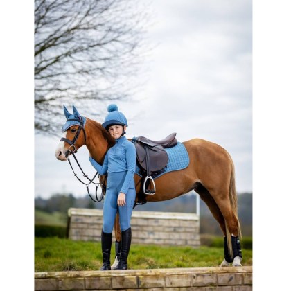 LeMieux Young Rider Pull On Breeches Ice Blue  