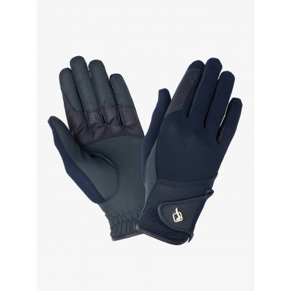 LeMieux Pro Mesh Riding Gloves Navy