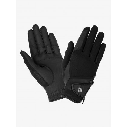 LeMieux Pro Mesh Riding Gloves Black