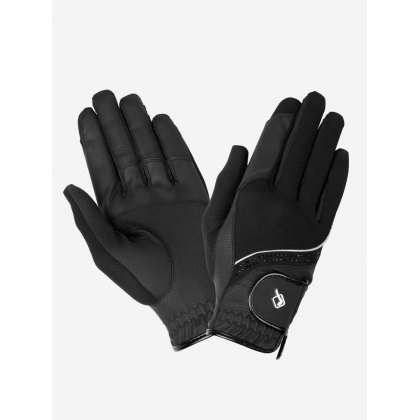 LeMieux Crystal Riding Gloves Black