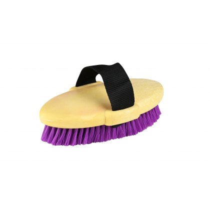 Roma Soft Grip Sponge Horse Brush - Jeffers