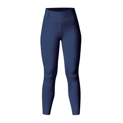Equetech Aqua-Shield Winter Navy Riding Tights