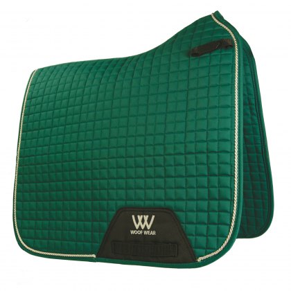 Woof Wear Dressage Saddle Cloth British Racing Green