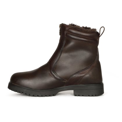 Moretta Atri Zip Country Boots Brown