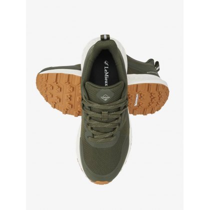 LeMieux Trax Waterproof Trainer Khaki