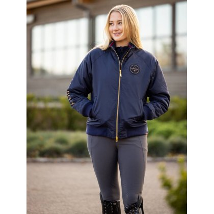 LeMieux Ladies Elite Crew Jacket Navy