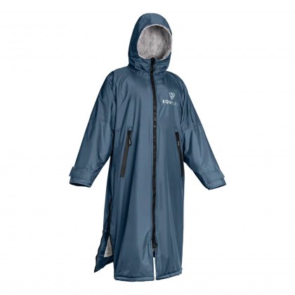 Equidry All Rounder Jacket with Fleece Hood Steel/Grey