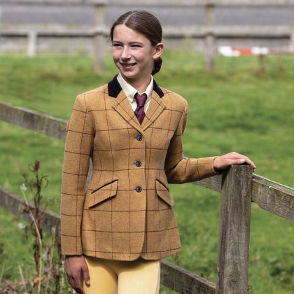 Equetech Wheatley Deluxe Junior Tweed Riding Jacket