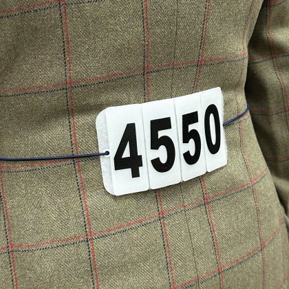 Equetech Easy Show Jacket Competition Numbers
