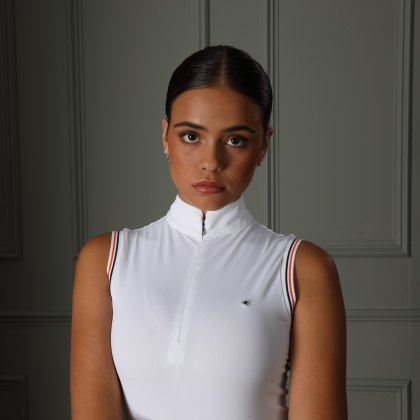 Aubrion Arcaster Sleeveless Show Shirt White