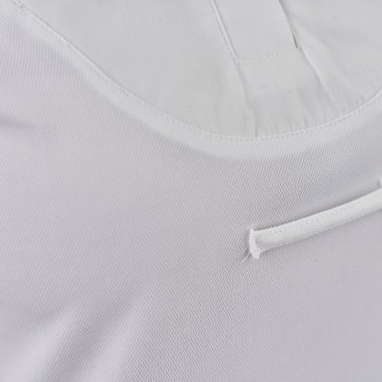 Aubrion Sleeveless Tie Shirt White
