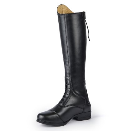 Moretta Luisa Synthetic Riding Boots Black