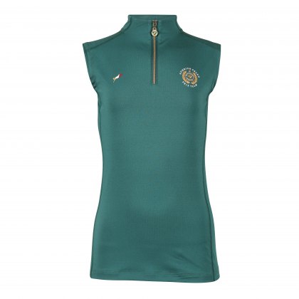 Aubrion Team Sleeveless Base Layer - Young Rider Green