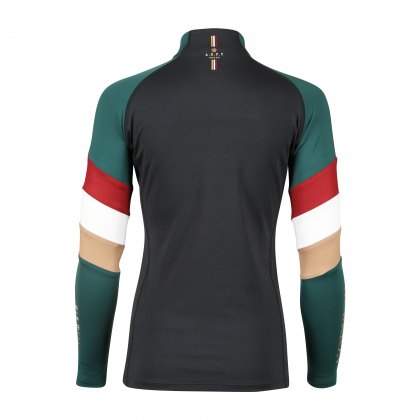 Aubrion Team Long Sleeve Base Layer - Young Rider Black