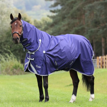 Shires Highlander Original Lite Turnout Combo Navy